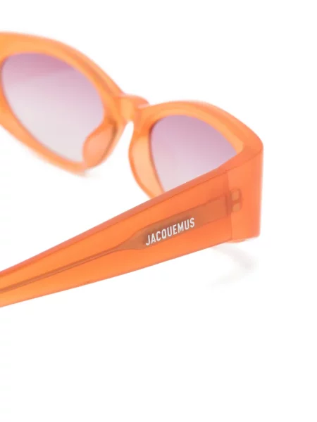 Ochelari de soare Jacquemus portocaliu
