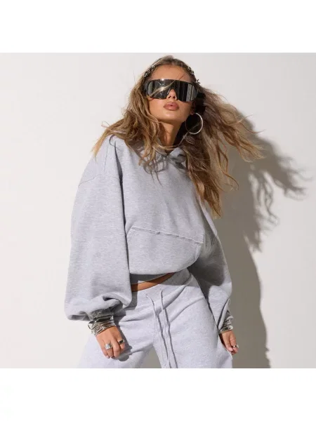 Cropp Худі light grey сіре