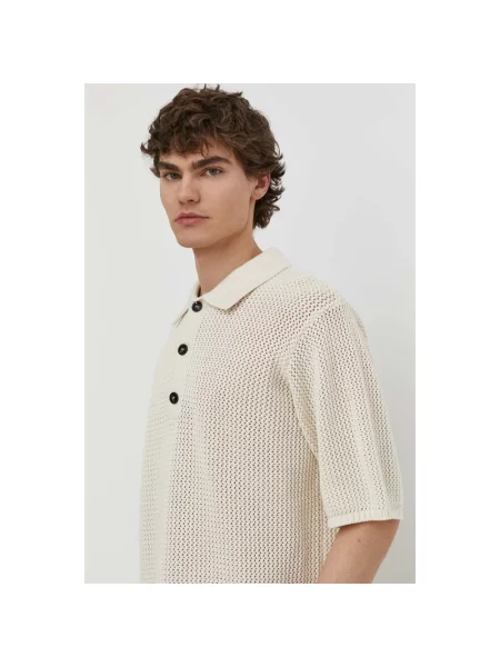 Sweter Won Hundred z okrągłym dekoltem biały