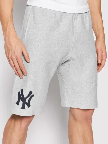 Champion Pantaloni scurți sport New York Mlb gri