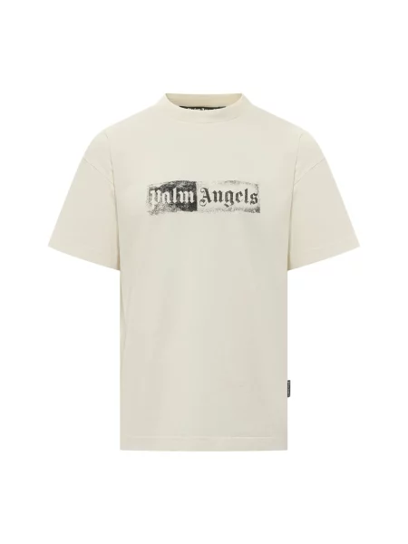 Koszulka Palm Angels beżowa