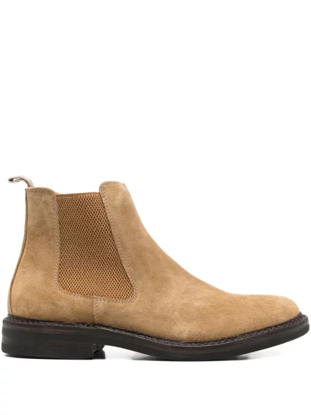 Botine chelsea Astorflex din piele de căprioară