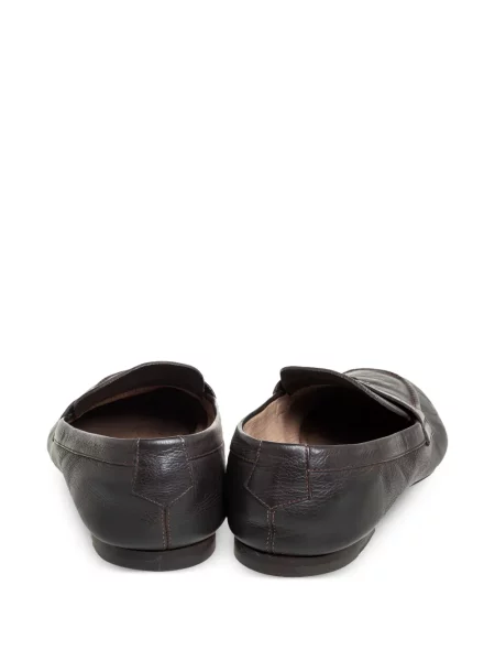 Kožené loafers Louis Vuitton Pre-owned hnědé