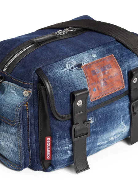 Geantă crossbody Dsquared2 albastru