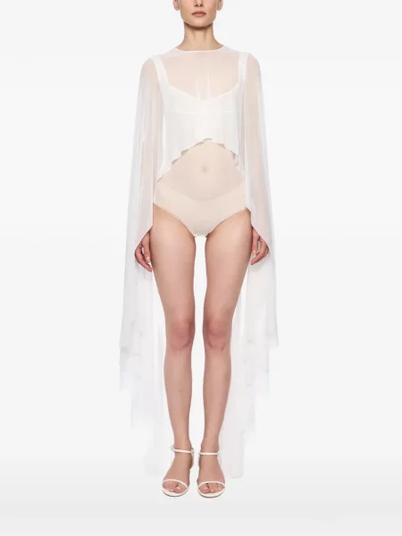 Geacă Atu Body Couture plasă alb