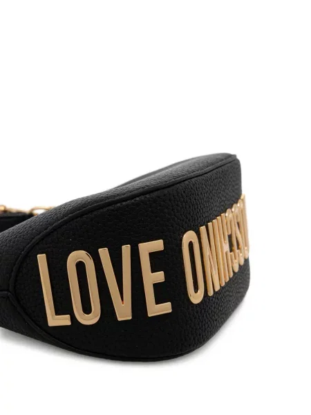 Kabelka Love Moschino s autogramem černá