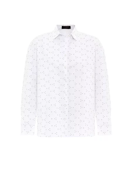 By Diess Collection Bluză negru alb