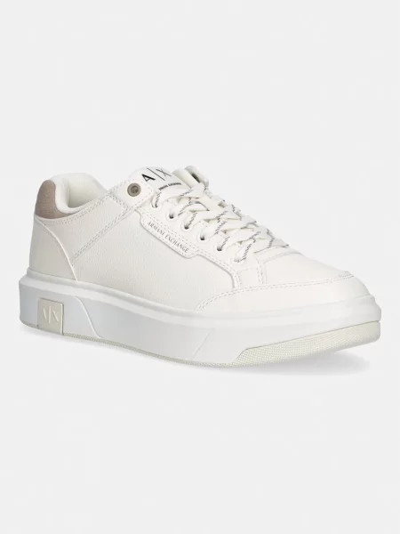 Armani Exchange sneakers pentru bărbați bej