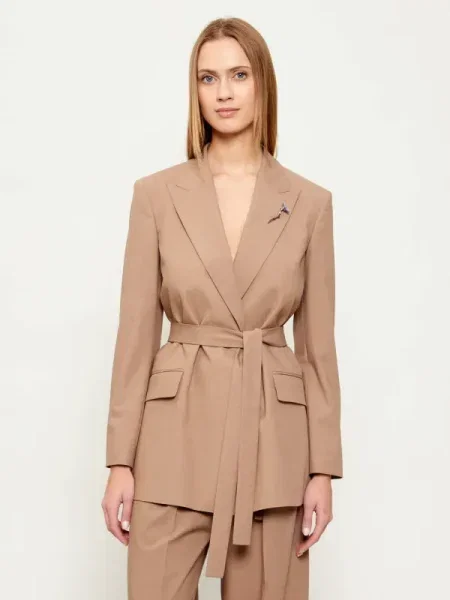 HUGO sacou Abivale bej