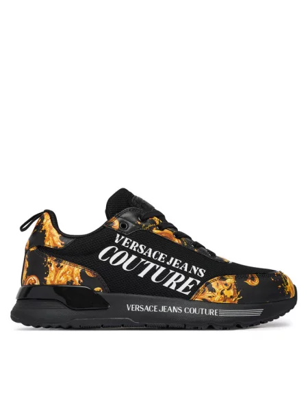 Sneakersy Versace Jeans Couture czarne