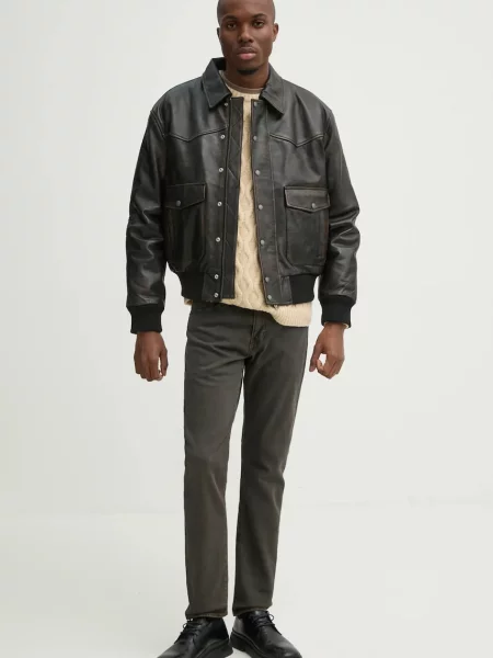 Levi's sweter z domieszką wełny ciepły beżowy
