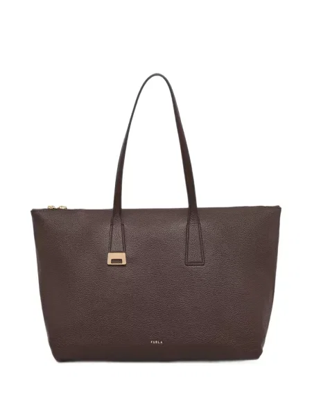 Geantă shopper Furla maro