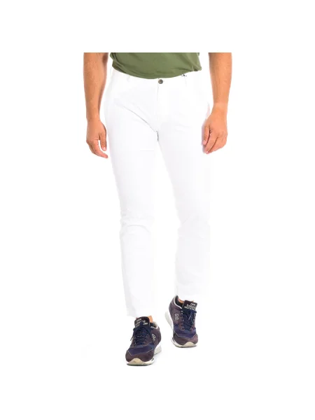 Pantaloni La Martina alb