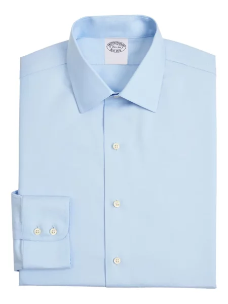 Lung cămașă Brooks Brothers albastru