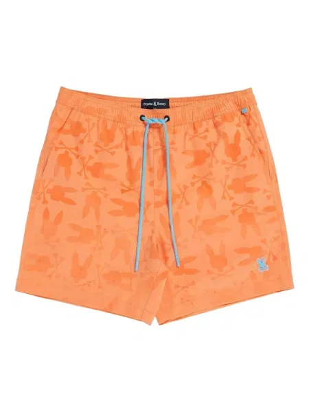 Spodní díl plavek Psycho Bunny oranžový