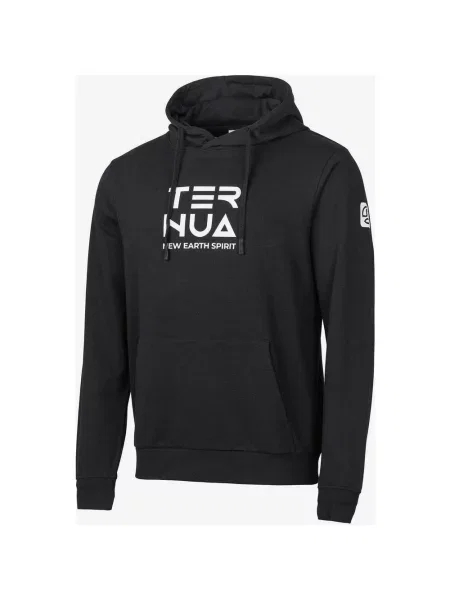 Bluza z kapturem Ternua Fogo Island intensywny S czarny