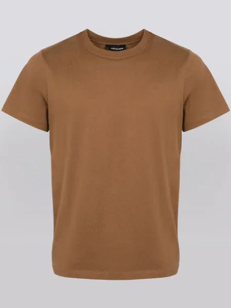 Tricou Yves Salomon din cașmir maro