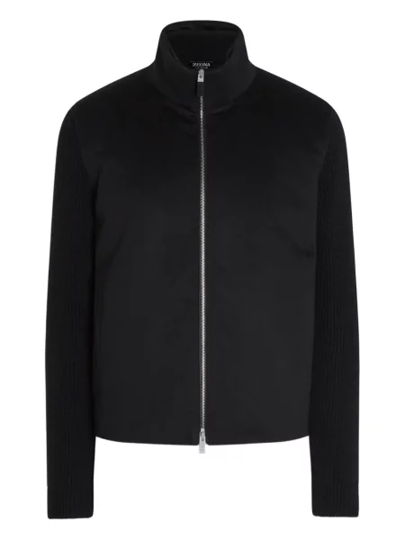 Kardigan Zegna z kaszmiru czarny