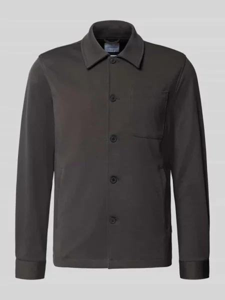 Kurtka koszulowa o kroju slim fit z dodatkiem Lindbergh