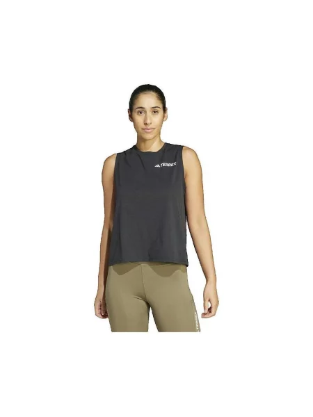 ADIDAS TERREX Sport top / alb negru