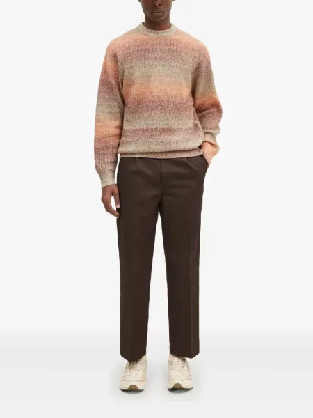 Pantaloni Wacko Maria plisate maro