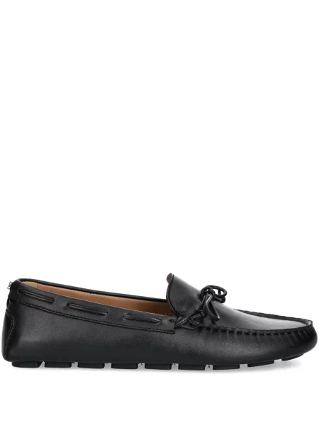 Pantofi loafer Boss cu funde negru