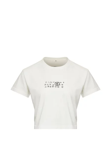 Tricou Mm6 Maison Margiela cu imagine alb