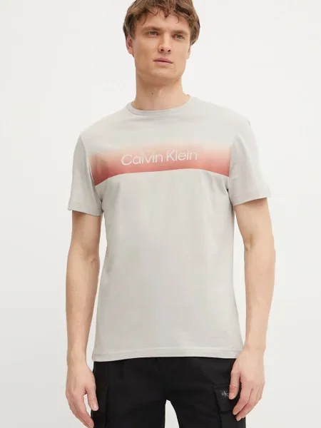 Calvin Klein tričko béžové