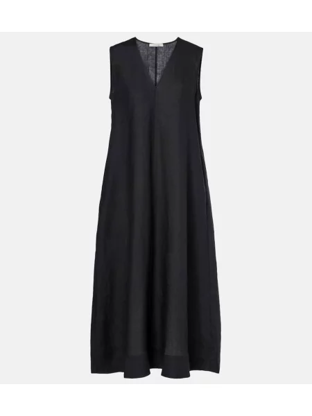 Rochie midi Asceno de in până la genunchi de costum negru