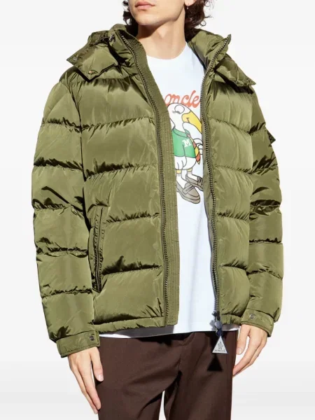Geacă cu puf Moncler Maya verde