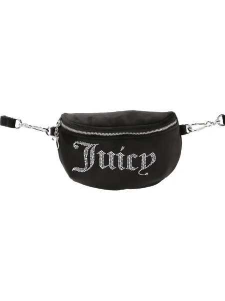 Juicy Couture Torbica za okrog pasu črna