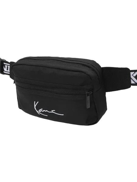 Karl Kani Torbica za okrog pasu črna bela