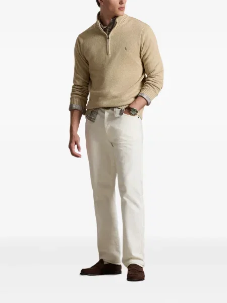 Șapcă Polo Ralph Lauren cu broderie din țesătură twill în carouri albastru