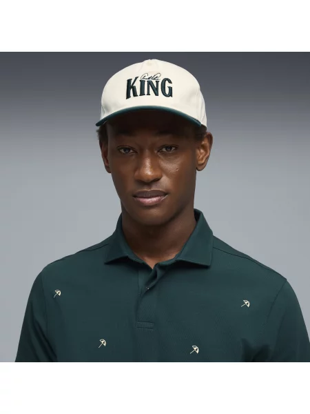Czapka typu dad PUMA x ARNOLD PALMER King Akcesoria OSFA biały