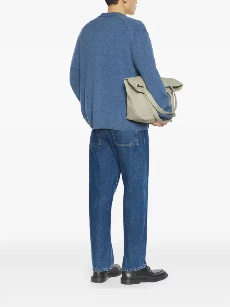 Cardigan Maison Kitsune de lână albastru
