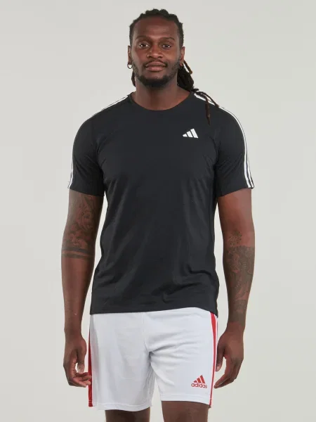 Futó póló Adidas Performance fekete