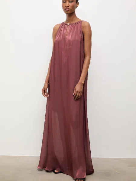 Answear.LAB rochie halter maro