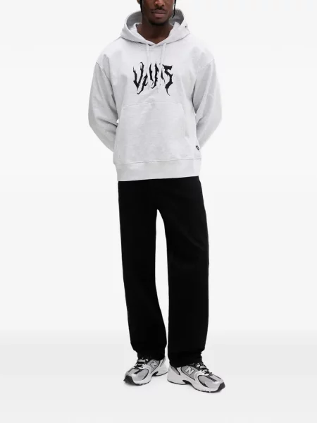 Hanorac cu glugă Vans gri