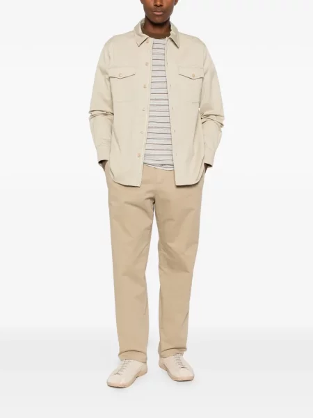 Pantaloni White Sand alb
