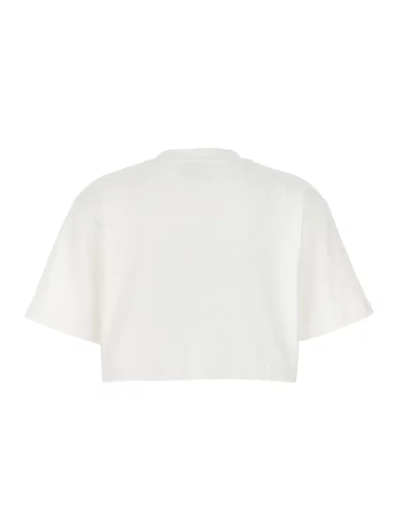 Koszulka Off-white o krotszym kroju biała