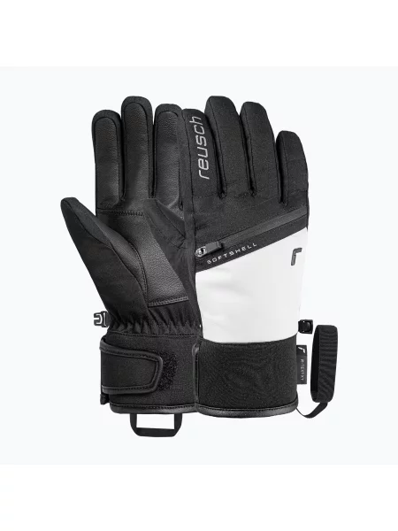 Mănuși de schi pentru femei Reusch Demi R-Tex XT SC black/white alb