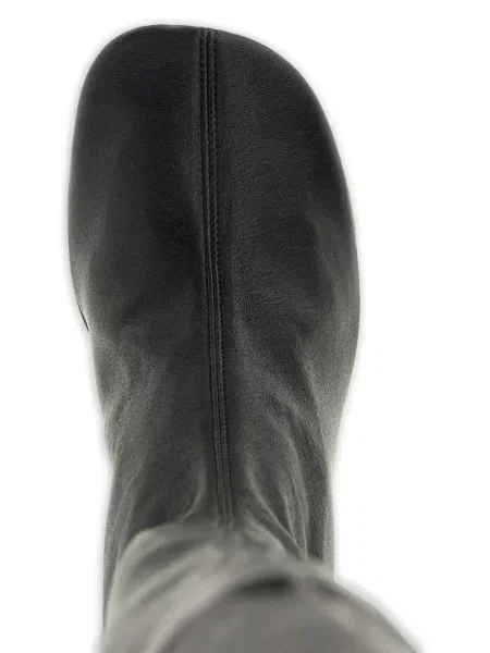Кожени боти Jil Sander черно