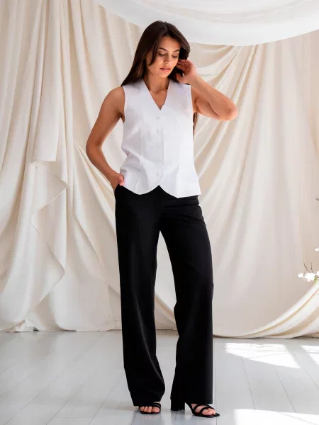 Штани класичні RiMari бавовна/поліестер чорний