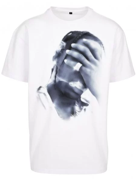 Tricou Mister Tee alb