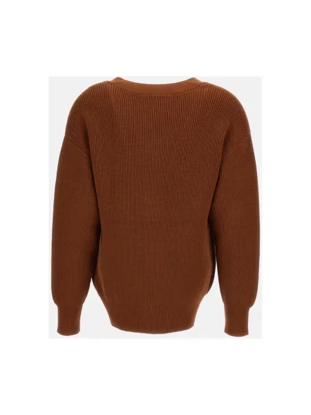 Sweter Elisabetta Franchi brązowy