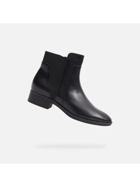 Cropp cizme scurte Geox negru