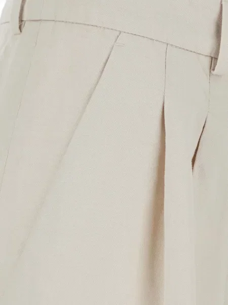 Pantaloni palazzo Pt Torino alb