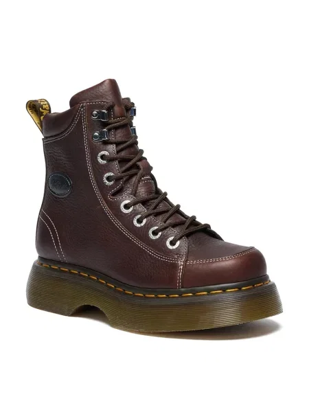 Кожаные ботинки Dr. Martens коричневые