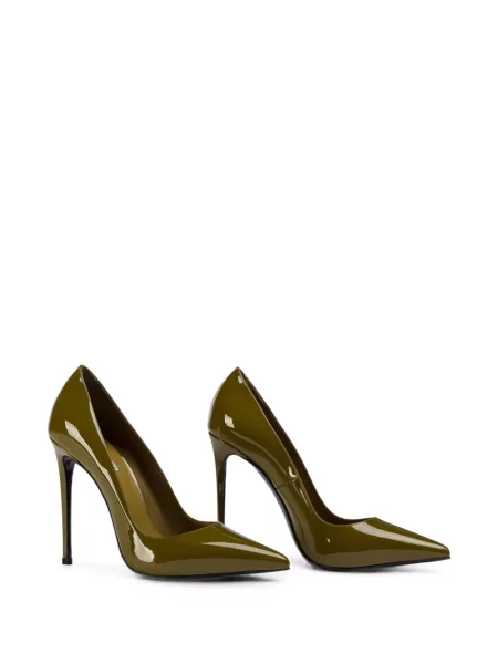 Pantofi cu toc Le Silla din piele verde