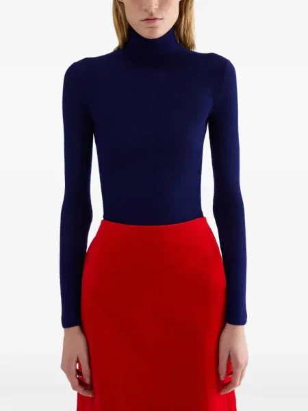 Pulover Jil Sander tricotate violet